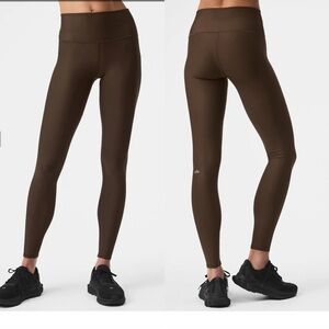 ALO YOGA Leggings in Espresso Brown | Size XS | NWOT